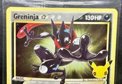 Greninja Gold Star Pokemon SWSH Promo Celabrations Sealed SWSH144 - Image 5