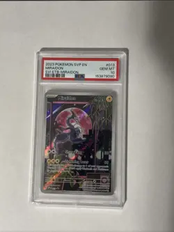2023 POKEMON Scarlet & Violet ETB BLACK STAR PROMO Miraidon SVP 013 PSA 10 - Image 1