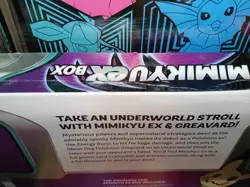 Pokemon TCG - Mimikyu EX Box Greavard Promo Damaged & Sealed - Image 3