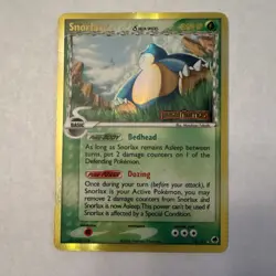 Pokemon Snorlax (Delta Species) 10/101 Dragon Frontiers Reverse Holo Rare 80HP - Image 1