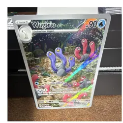 The Pokemon Company Pokemon TCG Wugtrio 224/091 SV: Paldean Fates Illustration … - Image 1