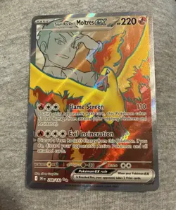 Pokemon - 208/182 - Team Rocket's Moltres ex - Destined Rivals - Image 1