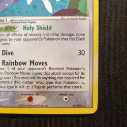 Togetic Holo 14/109 EX Team Rocket Returns Pokemon TCG - NM/VLP - Image 5