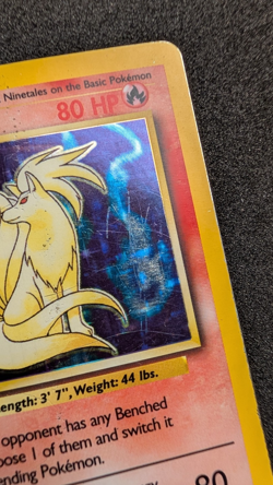 Ninetales - Base Set Unlimited 12/102 - Pokemon TCG (WOTC) - HP/Damaged - Image 5
