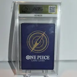 Rare One Piece Vergo OP14-061 The Azure Sea's Seven Alt Art AGS 9.5 - Image 2