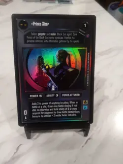 Star Wars CCG Prince Xizor Reflections III 3 Foil Card - Image 1