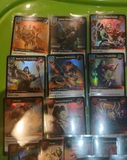 World Of Warcraft Wow TCG Betrayers Timewalkers Complete Foil 30 Card Set Very C - Image 2