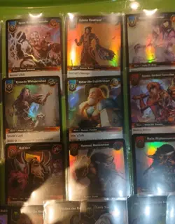 World Of Warcraft Wow TCG Betrayers Timewalkers Complete Foil 30 Card Set Very C - Image 3