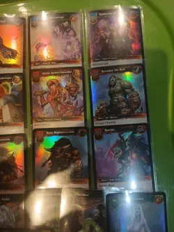 World Of Warcraft Wow TCG Betrayers Timewalkers Complete Foil 30 Card Set Very C - Image 4
