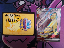 Team Rocket's Persian ex 219/182 Ultra Rare Destined Rivals Near Mint Card - Image 1