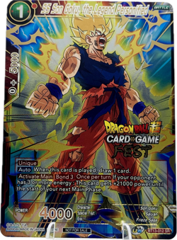 SS Son Goku, the Legend Personified | Dragon Ball Super | Card Fest Ed. - Image 1