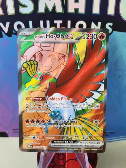 Ethan's Ho-Oh ex 209/182 Ultra Rare Holo SV10: Destined Rivals Pokemon Card - Image 1