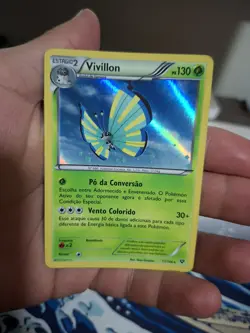 Card Pokemon Portuguese - Vivillon XY 17/146 - Savannah Pattern Exclusive - Image 1