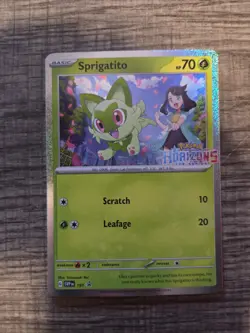 Sprigatito 191 Sv: Scarlet & Violet Promo Cards Holo - Image 1
