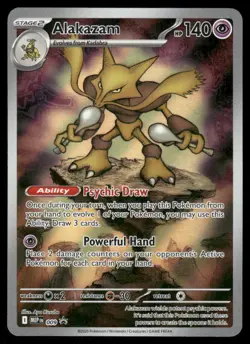 Pokemon Cards Alakazam 009 Mega Evolution Promo NM *1 - Image 1