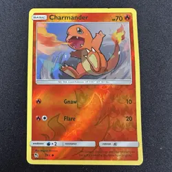 Charmander 7/68 Reverse Holo Hidden Fates - Pokemon Card - LP - Image 1