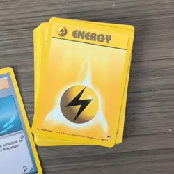 Wizards of the Coast Pokemon TCG Gym Heroes Lt. Surge Theme Deck Only 34 Cards - Image 5