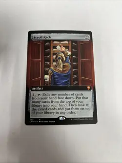 Scroll Rack Extended Art Nonfoil Card #699 MTG LP - Image 1