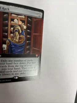Scroll Rack Extended Art Nonfoil Card #699 MTG LP - Image 2