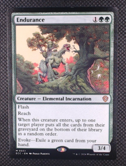 Endurance 0051 - MTG Commander: Lorwyn Eclipsed - Regular - Image 1