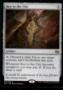 Key to the City Kaladesh #220 Rare LP - Image 1
