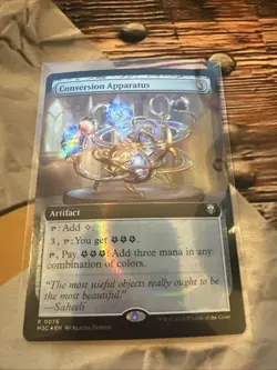 MTG Conversion Apparatus Extended Art Ripple Foil - M3C 0076 NM - MTG Magic - Image 1