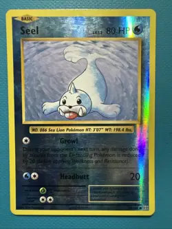 Pokemon TCG Seel Evolutions Reverse Holo Card 28/108 Common - Image 1