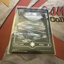 MTG Plains Innistrad: Midnight Hunt 268/277 Foil Common - Image 1