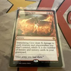 MTG Immolating Gyre Jumpstart 020/078 Regular Mythic - Image 1