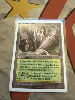 Hollow Trees [Fifth Edition] Magic MTG LP! - Image 1