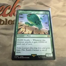 Jumbo Cactuar #191 (LP) Final Fantasy FIN Magic MTG - Image 1