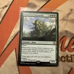 MTG Craterhoof Behemoth Tarkir: Dragonstorm Regular #0138 - Image 1