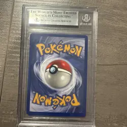 Lapras 10/62 Fossil Holo Rare BGS 8.5 MINT Vintage WOTC Pokemon Card 1999 - Image 2