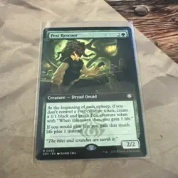 Pest Rescuer (Extended Art) - Commander: Secrets of Strixhaven MTG #0090 - Image 1