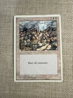 Wrath of God x1 MTG 4th Fourth Edition 1x Magic MP - Image 1