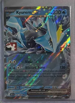 Pokemon Kyurem EX 028/086 Holo Play Stamp Prize Pack Series 8 - NM - Image 1