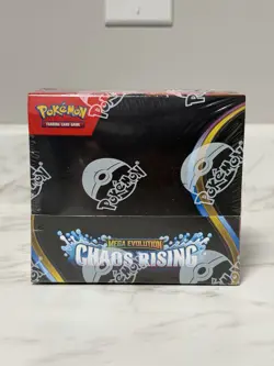 Pokemon TCG Mega Evolution Chaos Rising BOOSTER DISPLAY BOX 36 Packs Ships ASAP - Image 1