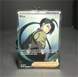 Rika Full Art Ultra Rare Holo SV04 Paradox Rift 241/182 Pokemon TCG English - Image 1