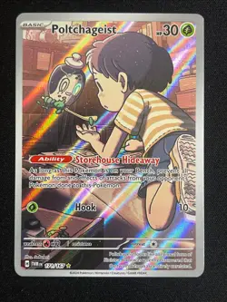 Pokemon Poltchageist Illustration Rare SV06: Twilight Masquerade 171/167 NM - Image 1