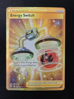 Pokemon Energy Switch (Secret) Secret Rare SWSH12: Silver Tempest 212/195 NM - Image 1