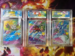 Pokemon First Partner Ace 10 Gen 7 Set PERFECT SUBGRADES! - Image 1