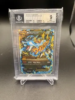 Pokemon BGS 9 M Charizard Ex #108 XY Flashfire Ultra Rare 2014 English SECRET - Image 1