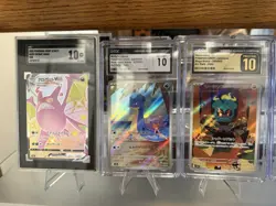 Lot Of Graded 10 Pokemon TCG - Misty’s Lapras, Charizard Black Star Promo, Etc - Image 2