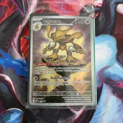 Pokemon TCG Alakazam 009 Mega Evolution - ETB Black Star Promo SEALED NM/M - Image 1