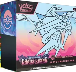 Pokemon TCG: Mega Evolution Chaos Rising POKEMON CENTER ETB - *PRESEALE* ✅🔥 - Image 1