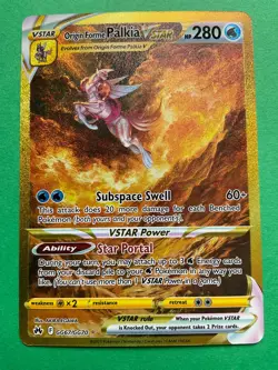 Pokemon TCG Palkia VSTAR GG67/GG70 SWSH: Crown Zenith: Galarian Gallery - Image 1