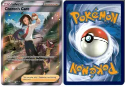 Cheren's Care GG58/GG70 Ultra Rare Crown Zenith Galarian Gallery Pokemon NM - Image 3