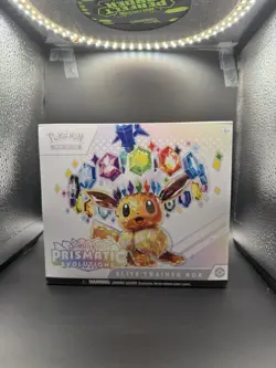 Pokemon TCG Prismatic Evolutions Elite Trainer Box ETB factory sealed ENG - Image 2
