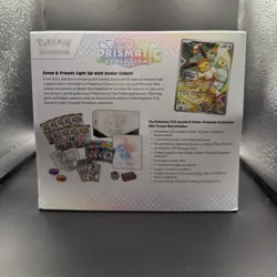 Pokemon TCG Prismatic Evolutions Elite Trainer Box ETB factory sealed ENG - Image 3