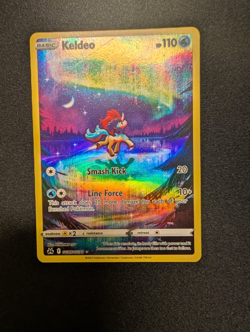 Pokemon TCG Keldeo GG07/GG70 Crown Zenith Galarian Gallery Full Art Holo - Image 1